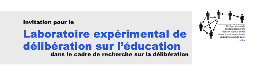 Laboratoire d'exp�rimentation de la d�lib�ration